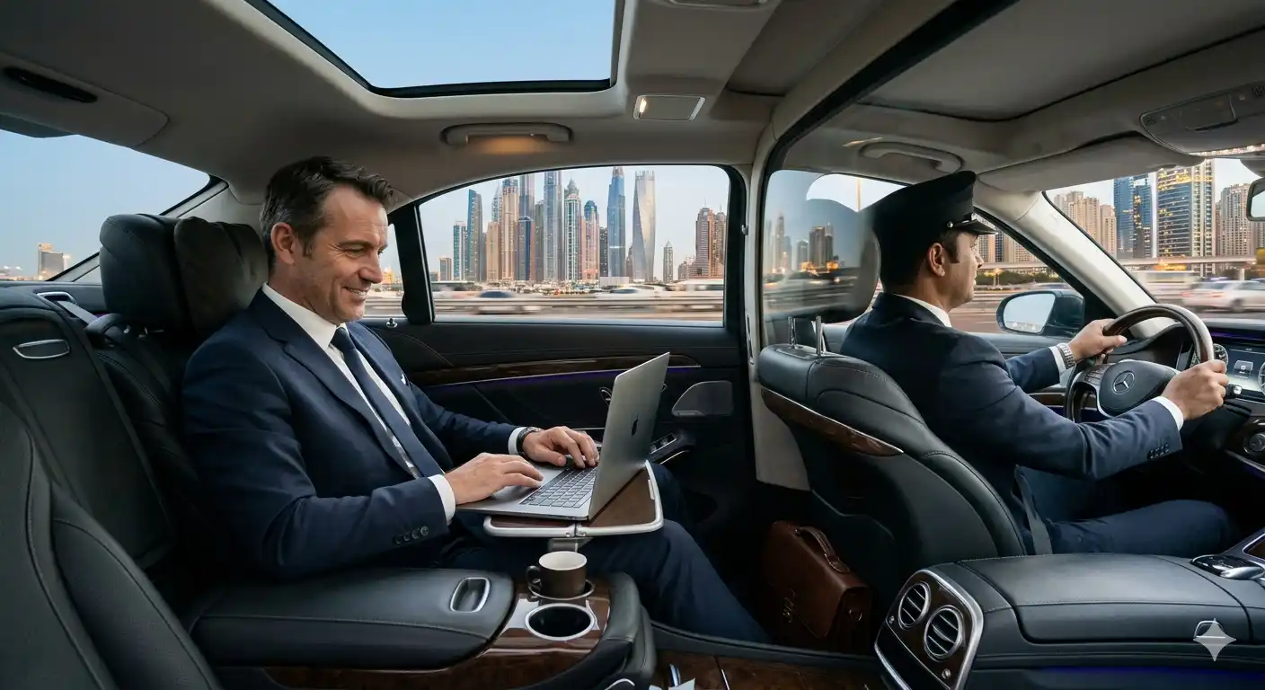 Monthly safe driver Dubai for busy professionals executives daily office commute Perfect Drive
